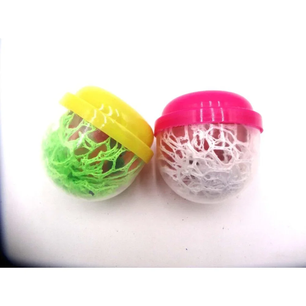 Psychedelic Ball Mesh Squeeze Ball Sensory Toys Anxiety Fidget Random Colors x 2